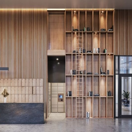 Отделка лобби