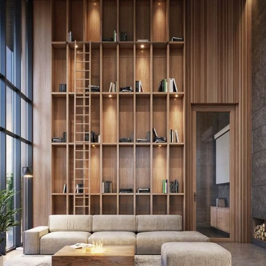 Отделка лобби